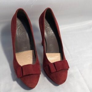 MRKT Suede Platform Heels